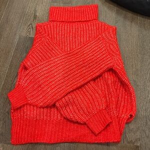 a new day Vibrant Red Knit Sweater